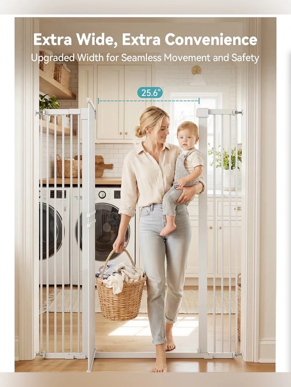 No Pawblems Extendable Pet Gate